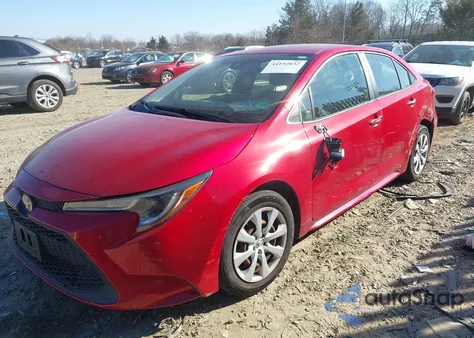 2020 Toyota Corolla Le from USA, damaged, VIN JTDEPRAE9LJ056436